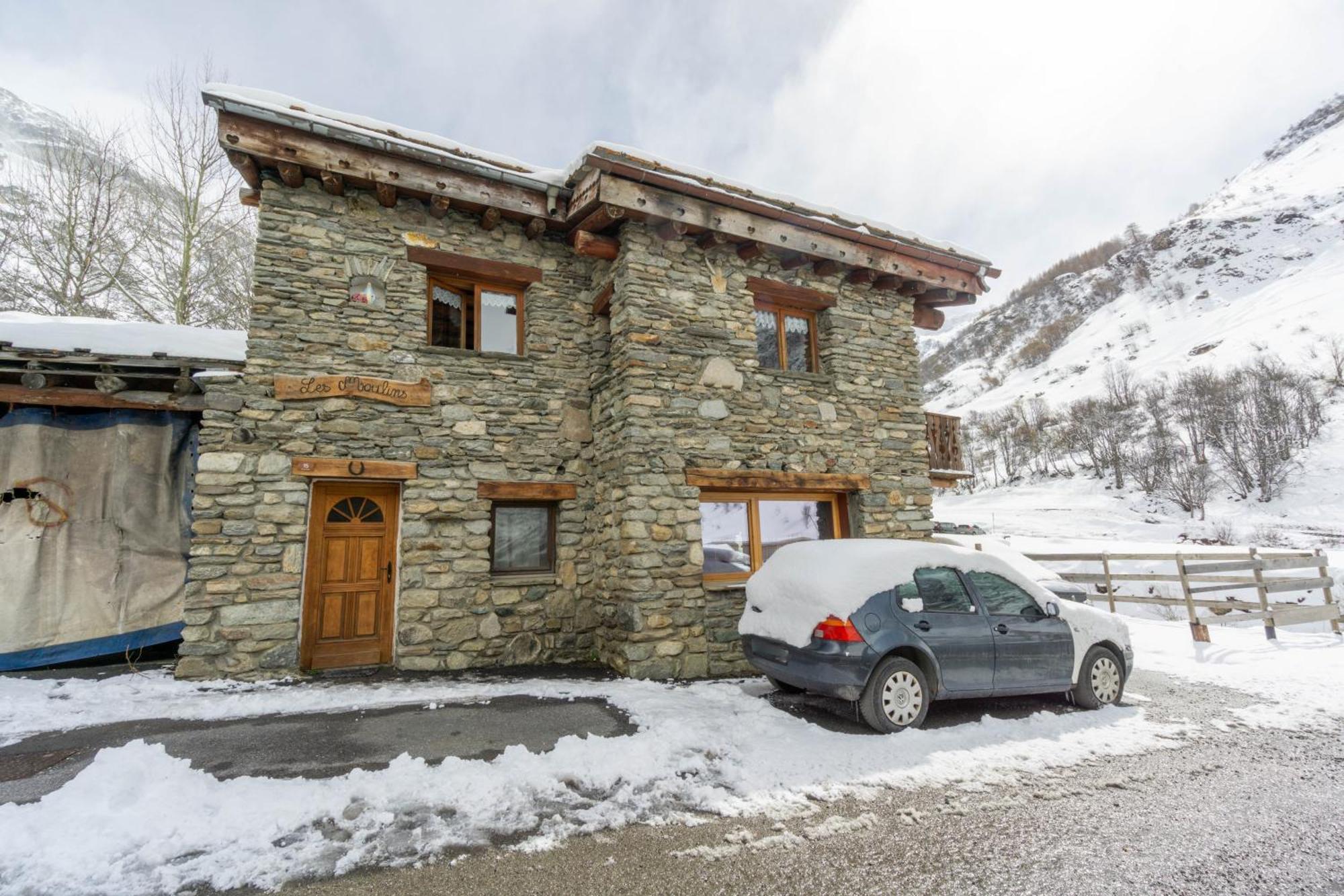 Chalet Les Moulins Bonneval-sur-Arc Esterno foto